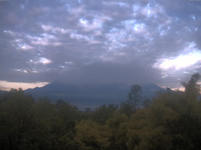 山中湖からの富士山
