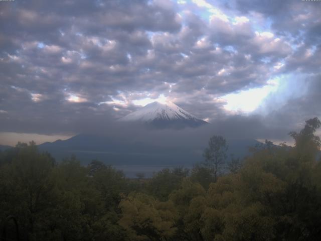 山中湖からの富士山