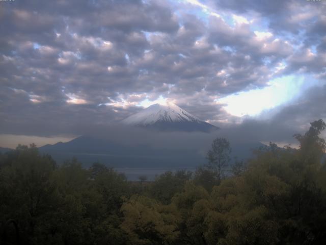山中湖からの富士山