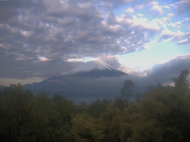 山中湖からの富士山