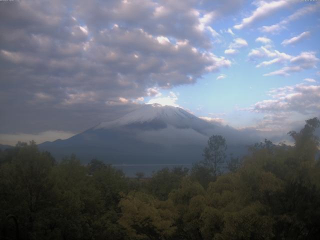 山中湖からの富士山