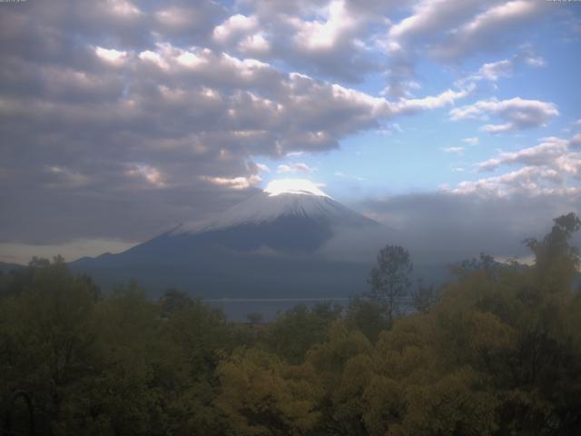 山中湖からの富士山
