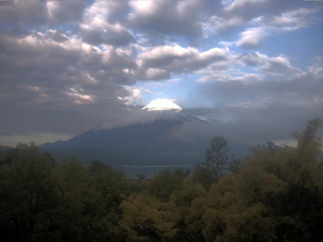 山中湖からの富士山