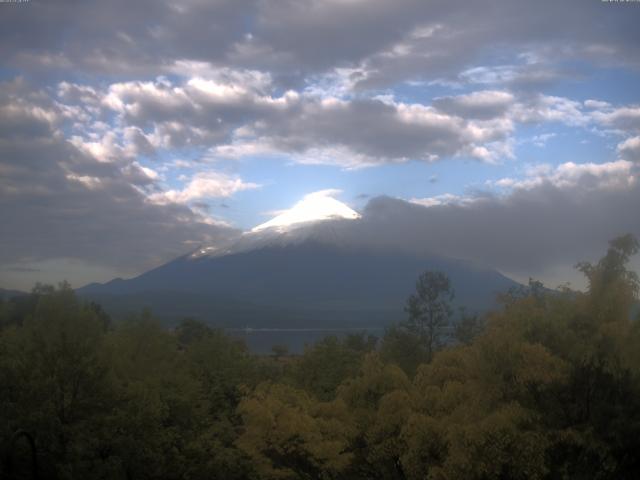 山中湖からの富士山