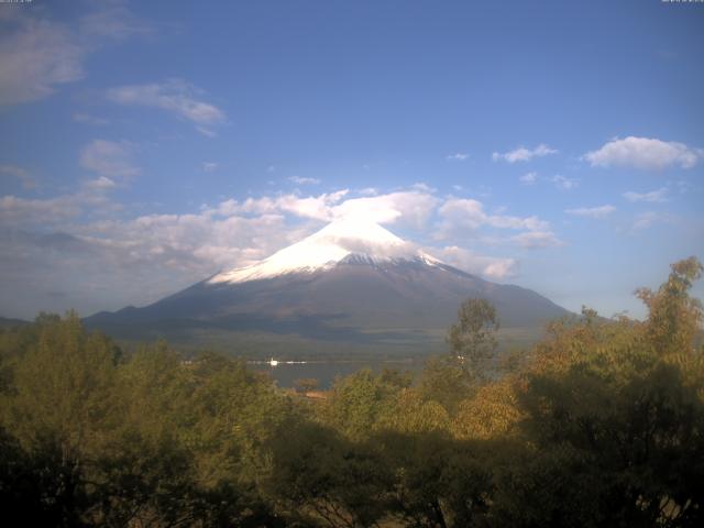 山中湖からの富士山