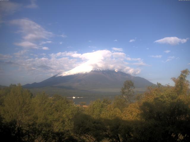山中湖からの富士山