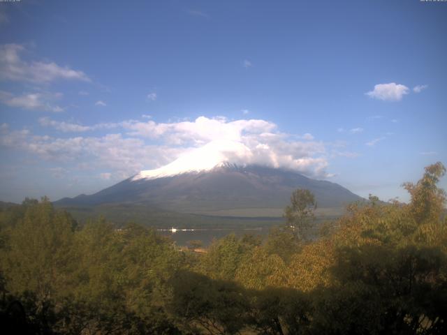 山中湖からの富士山