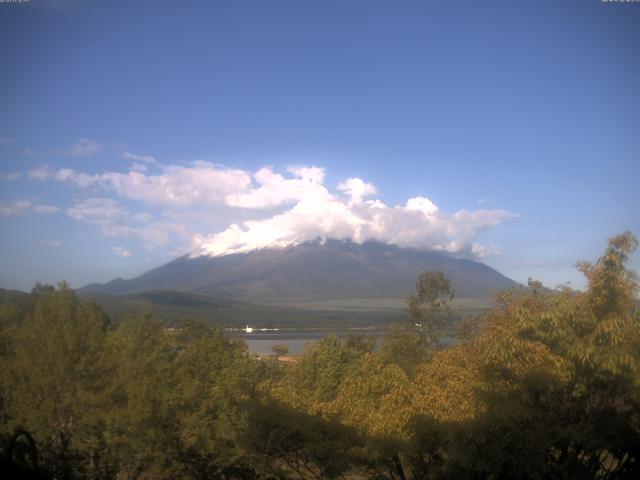 山中湖からの富士山