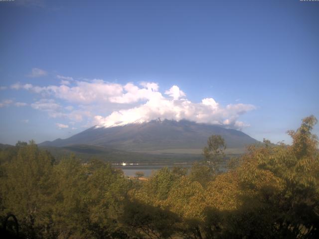 山中湖からの富士山