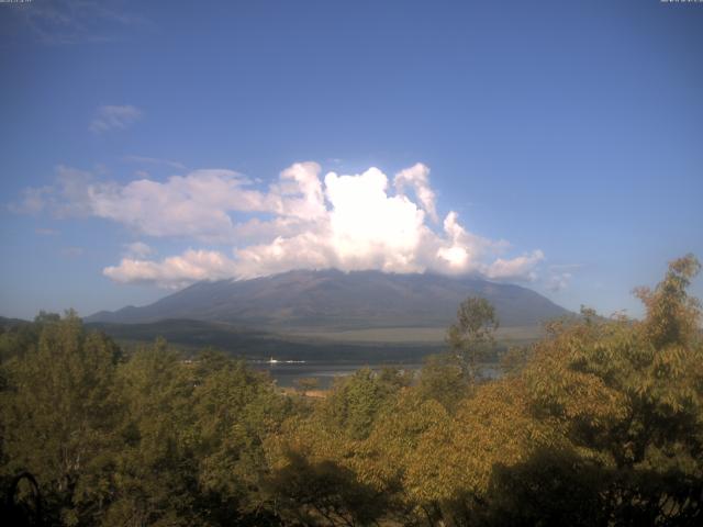 山中湖からの富士山