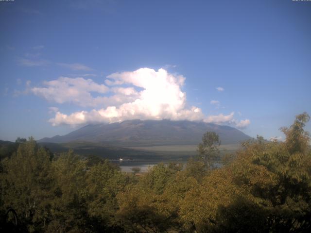 山中湖からの富士山
