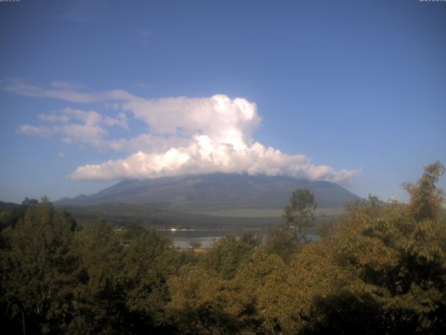 山中湖からの富士山