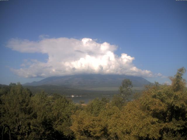 山中湖からの富士山