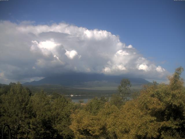 山中湖からの富士山