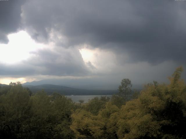 山中湖からの富士山