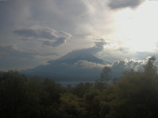 山中湖からの富士山