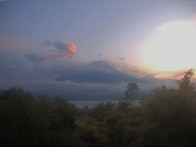 山中湖からの富士山