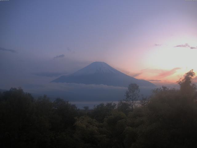 山中湖からの富士山