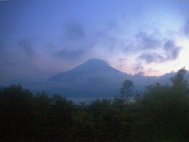 山中湖からの富士山