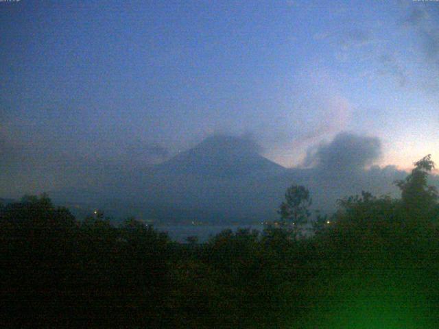 山中湖からの富士山