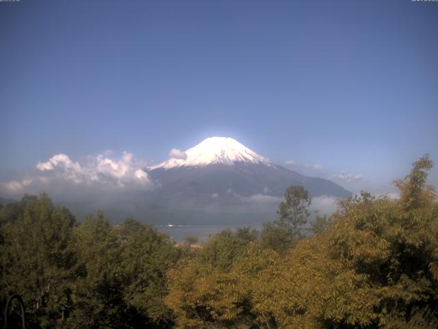 山中湖からの富士山