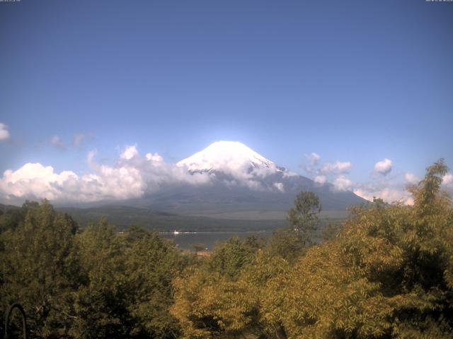 山中湖からの富士山