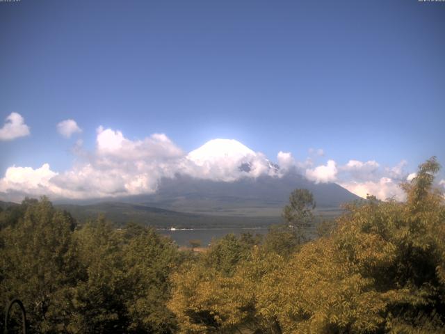 山中湖からの富士山