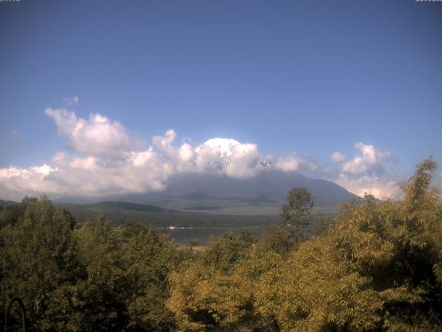 山中湖からの富士山
