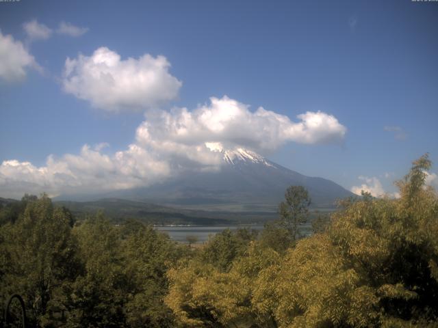 山中湖からの富士山