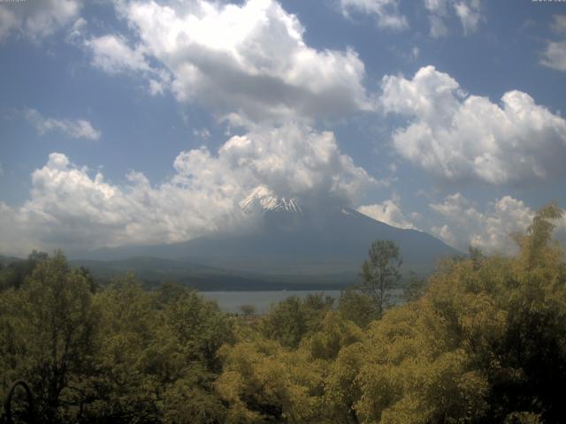 山中湖からの富士山