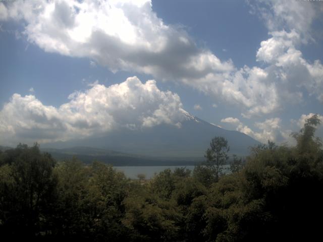山中湖からの富士山