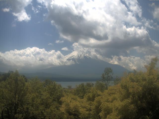 山中湖からの富士山