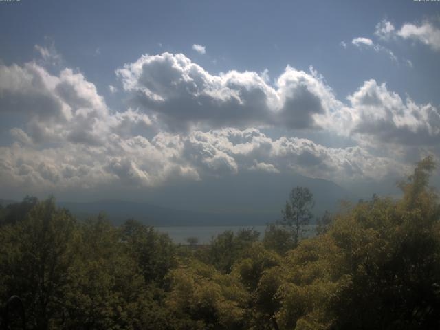 山中湖からの富士山