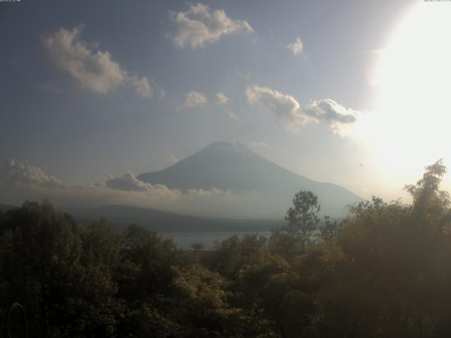 山中湖からの富士山