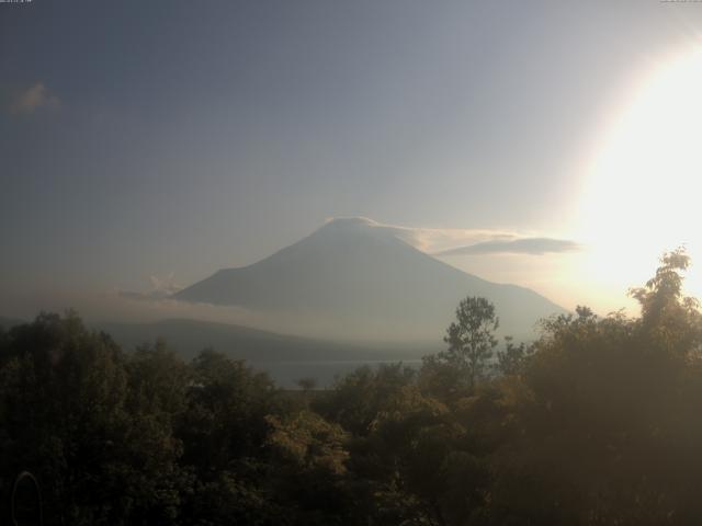 山中湖からの富士山