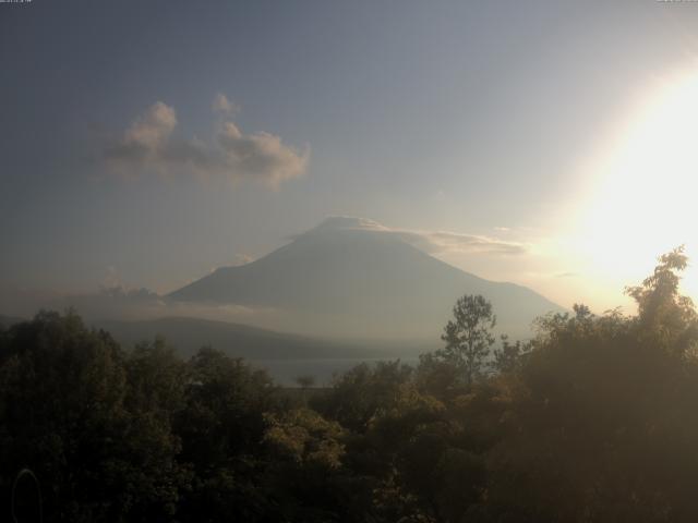 山中湖からの富士山