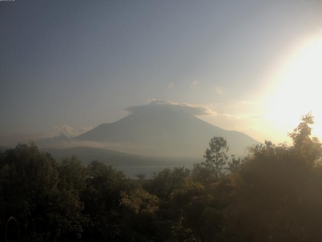 山中湖からの富士山