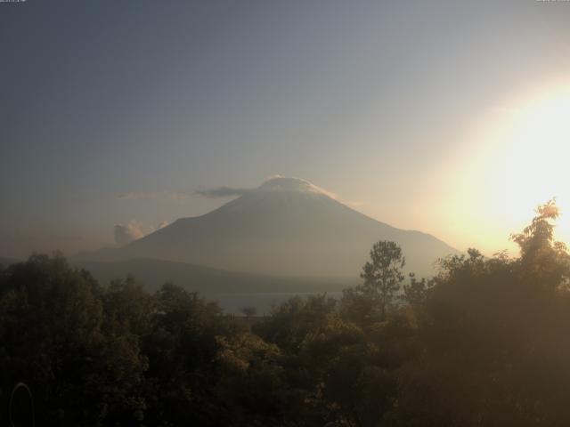 山中湖からの富士山