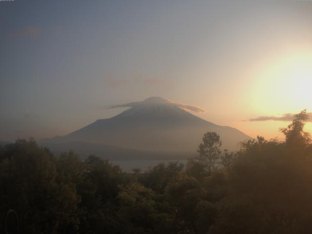 山中湖からの富士山