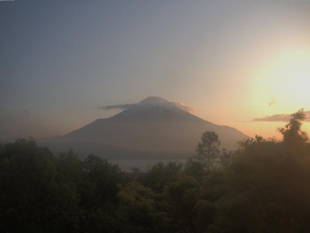 山中湖からの富士山