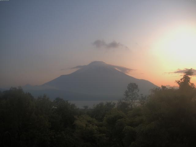 山中湖からの富士山
