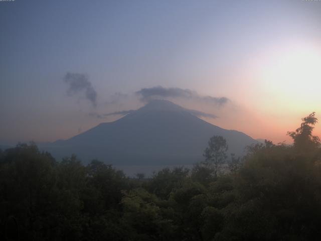 山中湖からの富士山