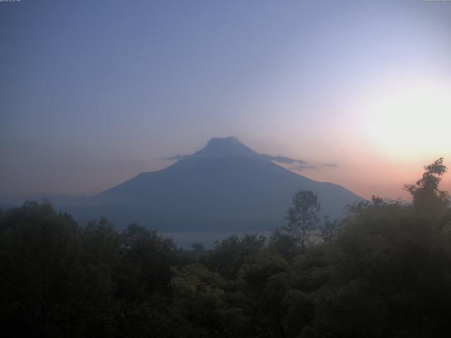山中湖からの富士山