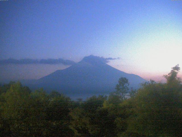 山中湖からの富士山