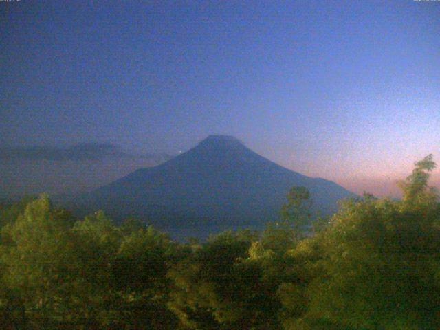 山中湖からの富士山