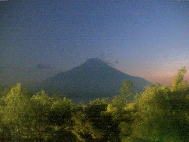 山中湖からの富士山