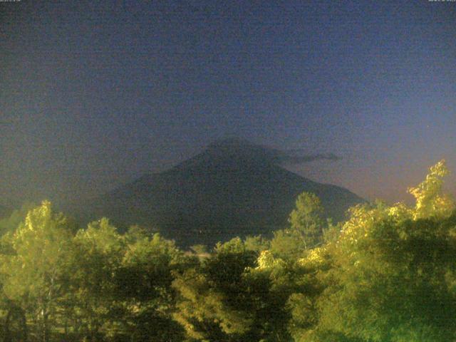 山中湖からの富士山