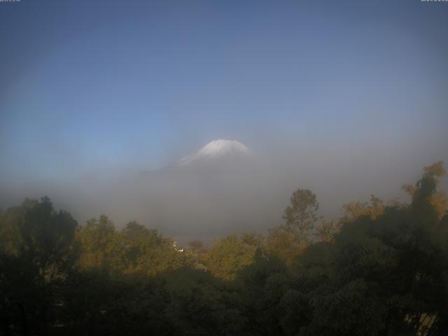 山中湖からの富士山