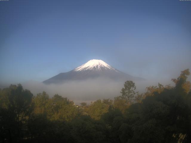 山中湖からの富士山