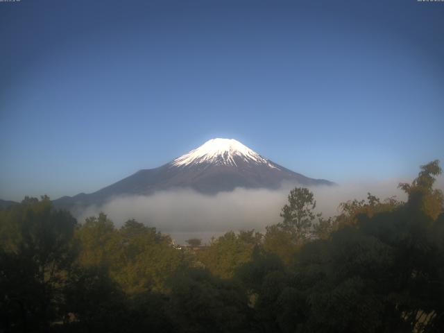山中湖からの富士山